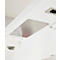Schäfer Shop Genius Schreibtisch Elements, elektrisch höhenverstellbar, Rechteck, C-Fuß, B 1600 x T 800 x H 645-1300 mm, weiß + Technikeinbau