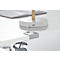 Schäfer Shop Genius Schreibtisch MODENA FLEX, elektrisch höhenverstellbar, Rechteck, T-Fuß, B 1800 x T 800 mm, weiß/weiß
