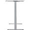 Schäfer Shop Genius Schreibtisch MODENA FLEX, elektrisch höhenverstellbar, Rechteck, T-Fuß, B 1800 x T 800 x H 645-1290 mm, weiß/weißalu