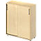 Schäfer Shop Genius schuifdeurkast TETRIS WOOD, 3 OH, B 1000 mm, hoogte incl. glijders, ahorn decor