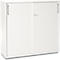Schäfer Shop Genius schuifdeurkast TETRIS WOOD, 3 OH, B 1200 mm, hoogte incl. glijders, wit