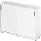 Schäfer Shop Genius schuifdeurkast TETRIS WOOD, 3 OH, B 1600 mm, hoogte incl. glijders, wit