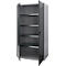 Schäfer Shop Genius Schwerlastschrank FS, Stahlblech, B 1055 x T 620 x H 1950 mm, 5 OH, weißalu/anthrazitgrau, bis 1000 kg
