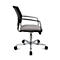Schäfer Shop Genius Siège visiteur SSI Proline Visit S3+, dossier en filet, roulettes universelles, gris/noir