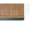 Schäfer Shop Genius stalen sokkel TETRIS WOOD, voor rekken/kasten B 800 mm, antraciet