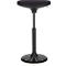 Schäfer Shop Genius Tabouret assis debout SSI PROLINE P 3-D, ergonomique, semelle brevetée, noir/blanc
