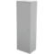 Schäfer Shop Genius Taquilla TETRIS WALL, 1 estante, bisagra de puerta a la izquierda, An 600 x P 440 x Al 1880 mm, gris luminoso