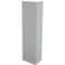 Schäfer Shop Genius Taquilla TETRIS WALL, 2 estantes, bisagra de puerta a la izquierda, An 600 x P 440 x Al 2250 mm, gris luminoso