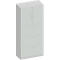 Schäfer Shop Genius TETRIS SOLID combi-kast, 1 legbord achter 2 deuren + 3 HM-laden, B 800 x D 413 x H 2143 mm, lichtgrijs/blank alu
