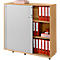 Schäfer Shop Genius TETRIS WOOD rolluikkast, 3 OH, B 1200 mm, hoogte incl. glijders, decor beuken