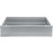 Schäfer Shop Genius Tiroir FS, tôle d'acier, L 993 x P 492 x H 206 mm, aluminium blanc, jusqu'à 60 kg