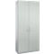 Schäfer Shop Genius Vleugeldeurkast TETRIS SOLID, stalen romp, 6 ordnerhoogten, B 1000 mm, afsluitbaar, lichtgrijs/blank aluminium 