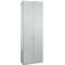 Schäfer Shop Genius Vleugeldeurkast TETRIS SOLID, stalen romp, 6 ordnerhoogten, B 800 mm, afsluitbaar, lichtgrijs/blank aluminium 