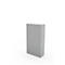 Schäfer Shop Genius Vleugeldeurkast TETRIS WALL, 5 ordnerhoogten, deuraanslag rechts, B 1000 x D 440 x H 1880 mm, lichtgrijs