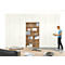Schäfer Shop Genius Vleugeldeurkast TETRIS WALL, 6 ordnerhoogten, deuraanslag rechts, B 1000 x D 440 x H 2250 mm,