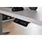 Detailansicht der Bedienelemente eines höhenverstellbaren Schreibtisches. Auf dem Display steht 74.