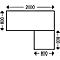 Schäfer Shop Genius Winkelschreibtisch Modena Flex, elektrisch höhenverstellbar, 90° Winkel beidseitig, B 2000 x T 1600 mm, Ahorn/anthrazit