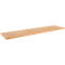 Schäfer Shop Pure Ablegeboden für manuell höhenverstellbare Arbeitstische AST31, Multiplex-Platte, Stärke 30 mm, bis 200 kg, B 1500 x T 365 x H 30 mm, Buche-Dekor