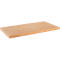 Schäfer Shop Pure Ablegeboden für manuell höhenverstellbare Arbeitstische AST31, Multiplex-Platte, Stärke 30 mm, bis 200 kg, B 750 x T 365 x H 30 mm, Buche-Dekor