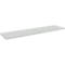 Schäfer Shop Pure Ablegeboden für manuell höhenverstellbare Arbeitstische AST31, Spanplatte, Stärke 25 mm, bis 30 kg, B 1490 x T 365 x H 55 mm, lichtgrau