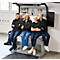 Schäfer Shop Pure Arbeitstisch AST31, elektrisch höhenverstellbar, Melaminplatte oder Multiplex-Platte, T-Fuß, bis 400 kg, diverse Varianten