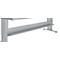 Schäfer Shop Pure Arbeitstisch AST31, elektrisch höhenverstellbar, Melaminplatte, T-Fuß, bis 400 kg, B 2000 x T 800 x H 725-1155 mm, weißaluminium/lichtgrau
