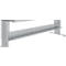 Schäfer Shop Pure Arbeitstisch AST31, elektrisch höhenverstellbar, Multiplex-Platte, T-Fuß, bis 400 kg, B 2000 x T 800 x H 730-1155 mm, weißaluminium/Buche
