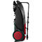 Schäfer Shop Pure Balayeuse manuelle, capacité de balayage 3200 m²/h, jusqu'à 30 l, L 1130 x l 850 x H 860/910/960 mm, noir/rouge