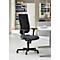 Schäfer Shop Pure bureaustoel SSI Proline P1 ECO, met armleuningen, synchroonmechanisme, tussenwervelschijfzitting, gerecycled kunststof, zwart/antraciet