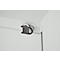 Schäfer Shop Pure Caisson mobile, 3 tiroirs, gorge de préhension latérale, l. 390 x P 590 x H 550 mm, acier gris clair, verrouillable