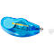 Blue correction roller with white correction paper, next to it a loose cover.