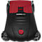 Schäfer Shop Pure Handkehrmaschine, Kehrleistung 3200 m²/h, bis 30 l, L 1130 x B 850 x H 860/910/960 mm, schwarz/rot