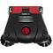 Schäfer Shop Pure handveger, veegcapaciteit 2800 m²/u, tot 14 l, L 1100 x B 670 x H 980 mm, zwart/rood