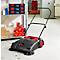 Schäfer Shop Pure handveger, veegcapaciteit 2800 m²/u, tot 14 l, L 1100 x B 670 x H 980 mm, zwart/rood
