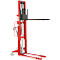 Schäfer Shop Pure hoogheffende truck, handmatig, 1600 kg draagvermogen, tot 1600 mm hefhoogte, rood