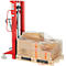 Schäfer Shop Pure hoogheffende truck, handmatig, 1600 kg draagvermogen, tot 1600 mm hefhoogte, rood