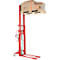 Schäfer Shop Pure hoogheffende truck, handmatig, 1600 kg draagvermogen, tot 1600 mm hefhoogte, rood