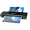 Schäfer Shop Pure laminatorset SH 322, met snijliniaal en hoekafronding, zwart