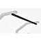 Schäfer Shop Pure Laufschiene für AST31 Tischaufbau mit H 1615 mm, bis 25 kg, B 750 x T 30 x H 30 mm, Stahl, anthrazitgrau