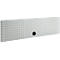 Schäfer Shop Pure Lochwand für AST31 Tischaufbau, bis 150 kg, B 1500 x H 380 mm, Stahl, lichtgrau