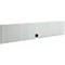 Schäfer Shop Pure Lochwand für AST31 Tischaufbau, bis 150 kg, B 2000 x H 380 mm, Stahl, lichtgrau