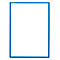 Schäfer Shop Pure Magneetlijst SSI standaard, A3 verticaal, blauw, 5 stuks