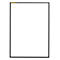 Schäfer Shop Pure Magneetlijst SSI standaard, A3 verticaal, grijs, 5 stuks