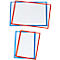 Schäfer Shop Pure Marco magnético SSI estándar, formato de retrato DIN A4, 5 piezas, azul
