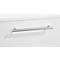 Schäfer Shop Pure Rollcontainer 333, 3 Schubladen, eckige Metallgriffe, abschließbar, B 434 x T 600 x H 570 mm, weiß/anthrazit