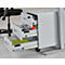 Schäfer Shop Pure Rollcontainer 333, 3 Schübe, abschließbar, Metallgriffe, Feinblech pulverbeschichtet, B 420 x T 600 x H 570 mm, schwarz