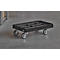 Schäfer Shop Pure Roulettes de transport, norme européenne, jusqu'à 300 kg, avec rebord d'empilage, roues pivotantes, L 610 x l 410 mm, HDPE &amp; TPU, noir profond RAL 9005