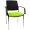 Schäfer Shop Pure Silla para visitas SSI PROLINE Visit S1, verde manzana/negro