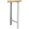 Schäfer Shop Pure Soporte de pie para tablero de trabajo, no ajustable en altura, gris luminoso