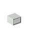 Schäfer Shop Pure SSI SCHÄFER armoire à tiroirs 27-27, 3 tiroirs, jusqu'à 200 kg, L 564 x P 572 x H 400 mm, gris clair / gris clair